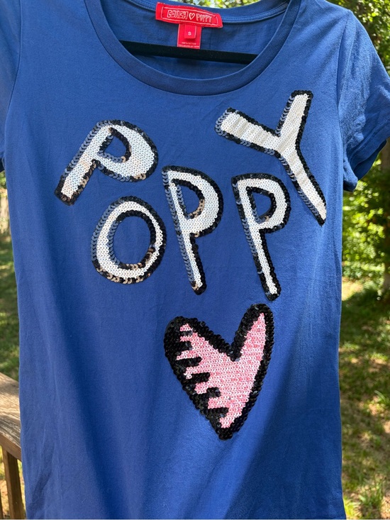Coach Tops - Coach Poppy Sequined Tshirt NWOT